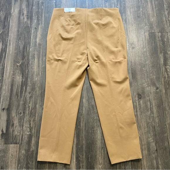 NWT Chico’s Juliet Ponte Trim Detail Tan Slimming Strech Ankle Pants Mid Rise 14 - Picture 9 of 14